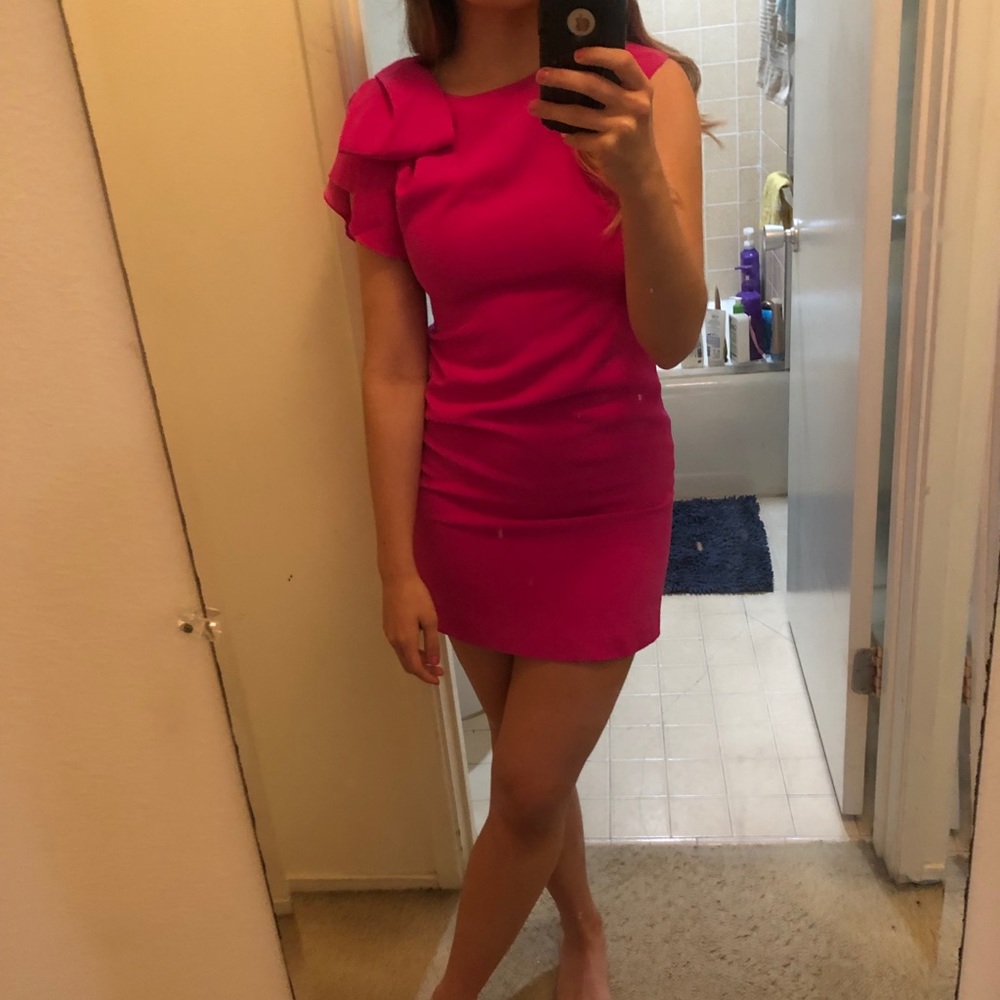 Pink Cocktail Dress